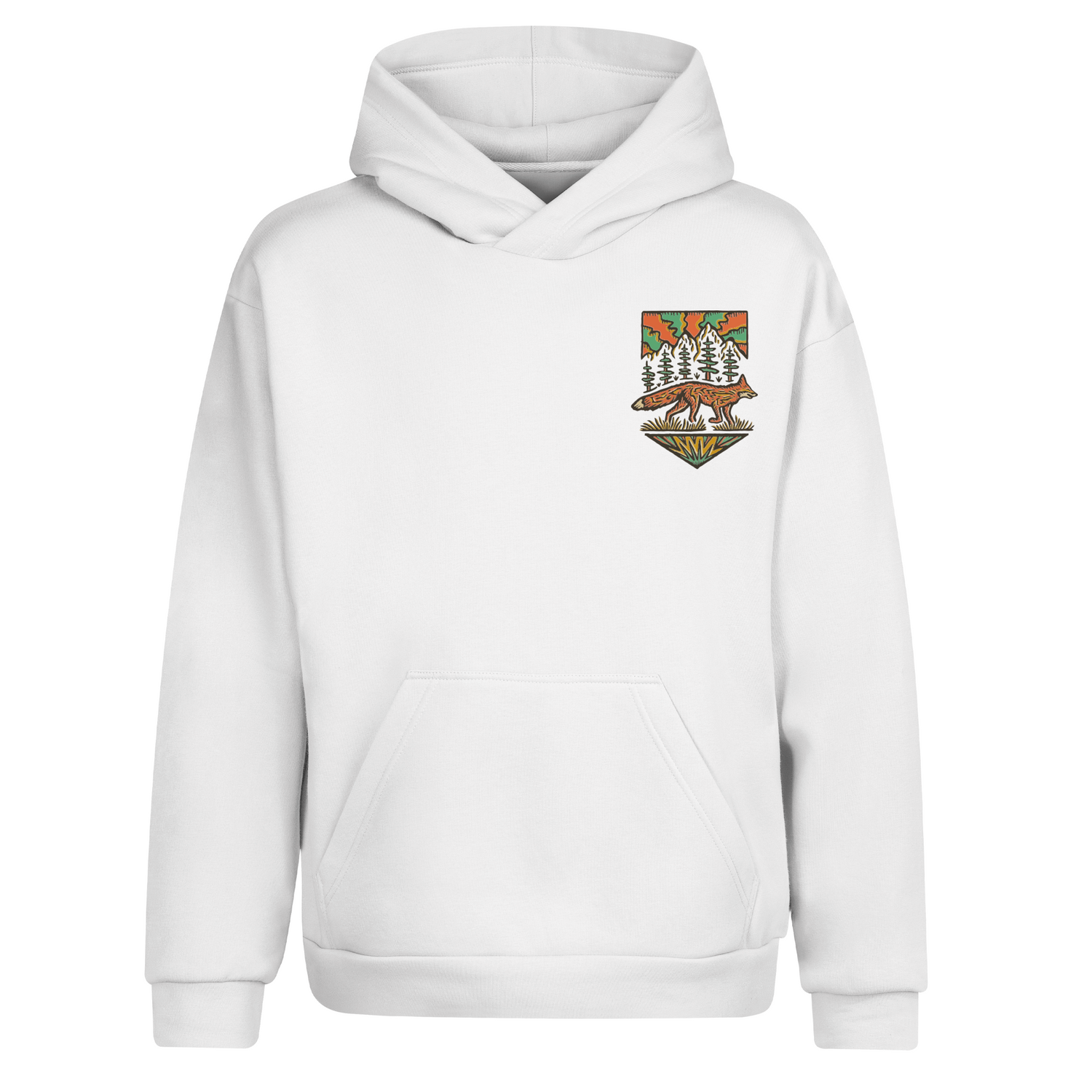 Fox Oversize Hoodie