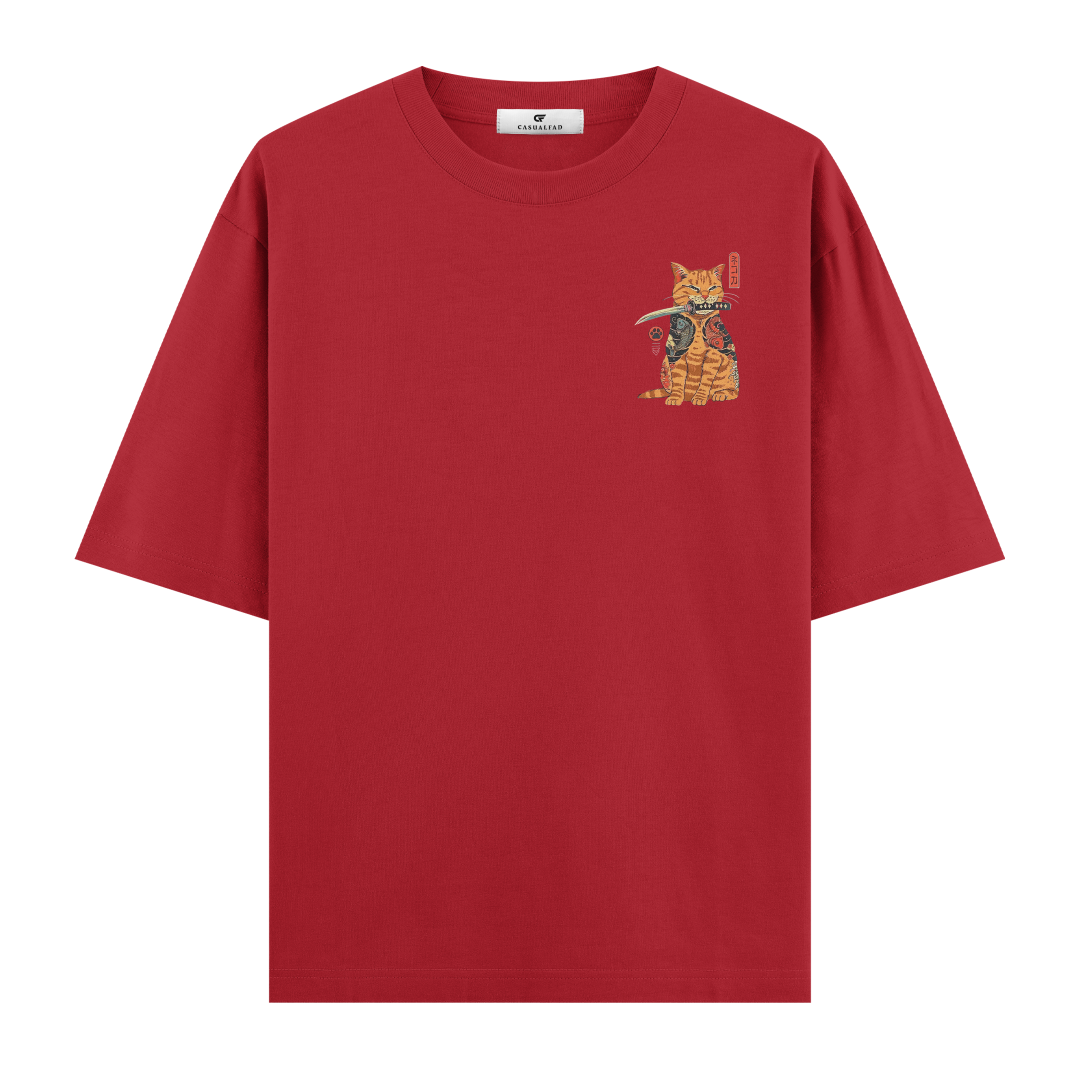 Ninja Cat Oversize T-Shirt