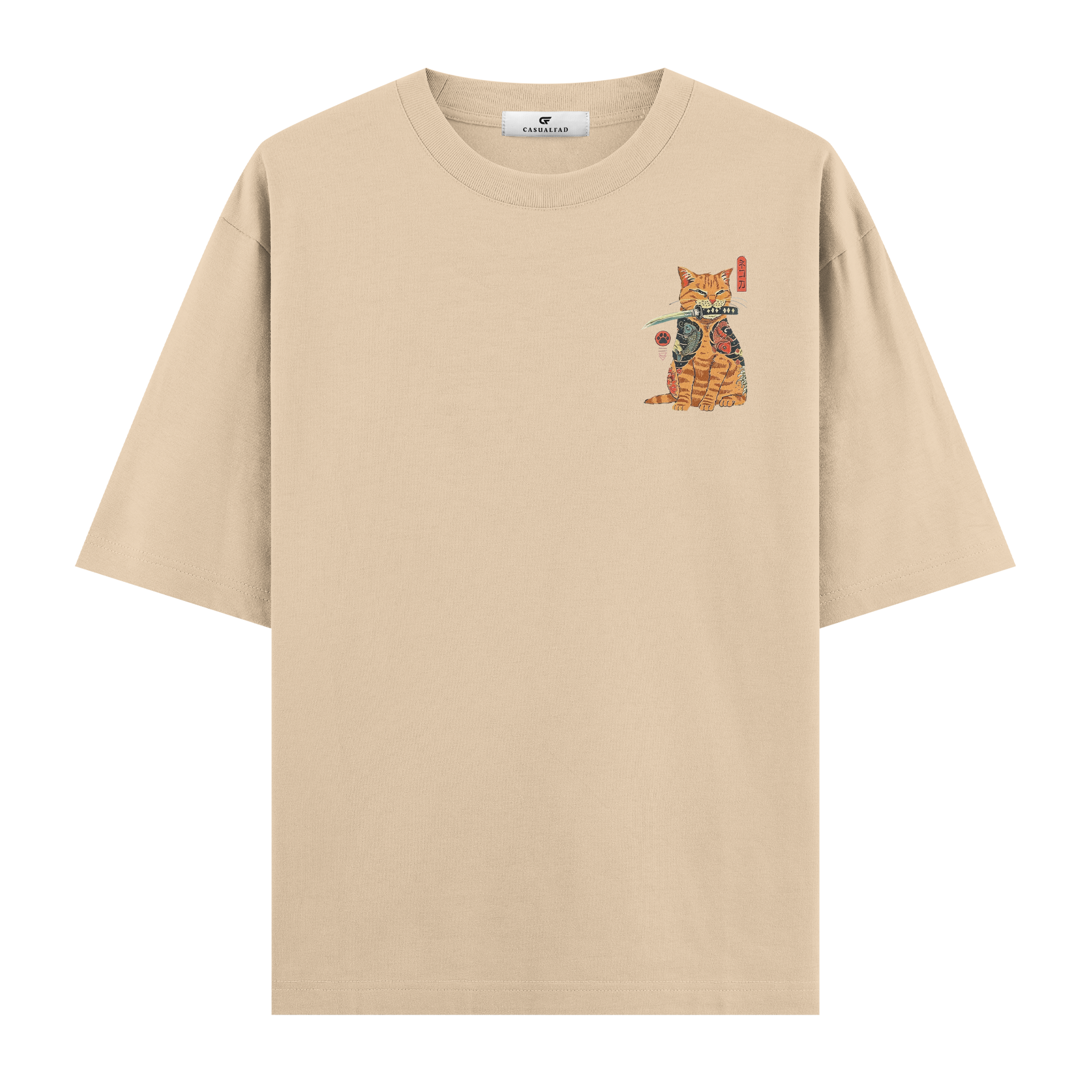 Ninja Cat Oversize T-Shirt