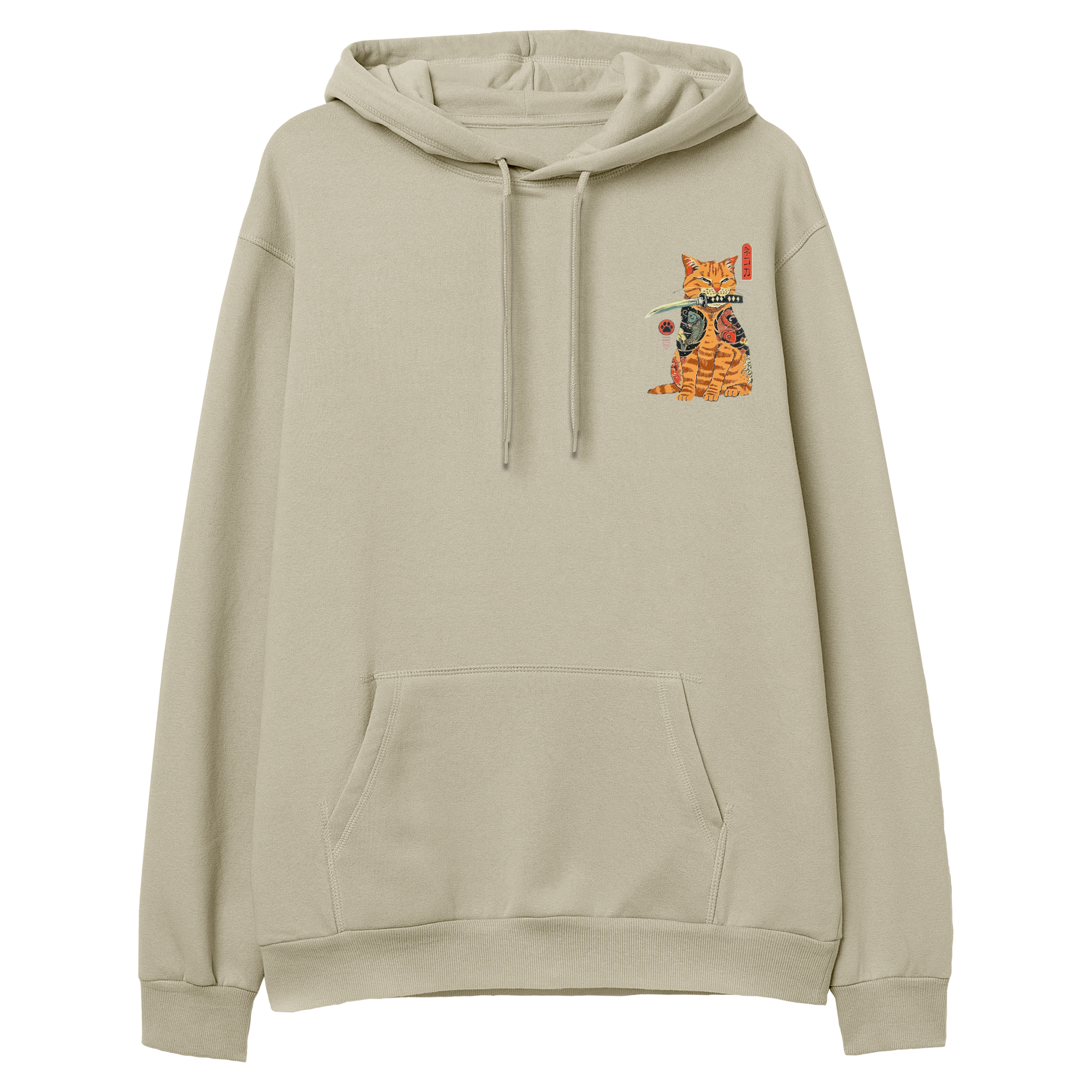 Ninja Cat Regular Hoodie