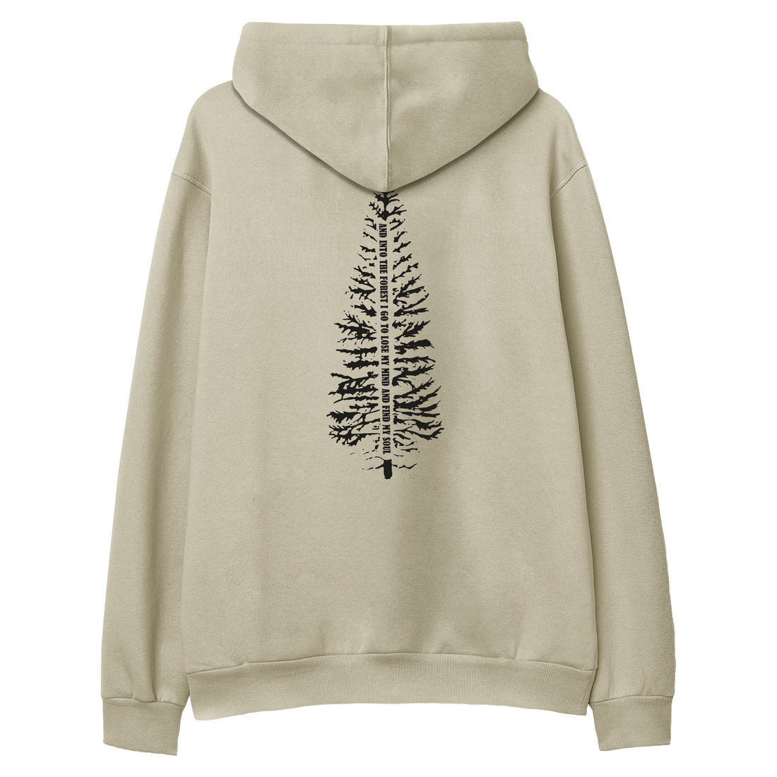 Ağaç Regular Hoodie