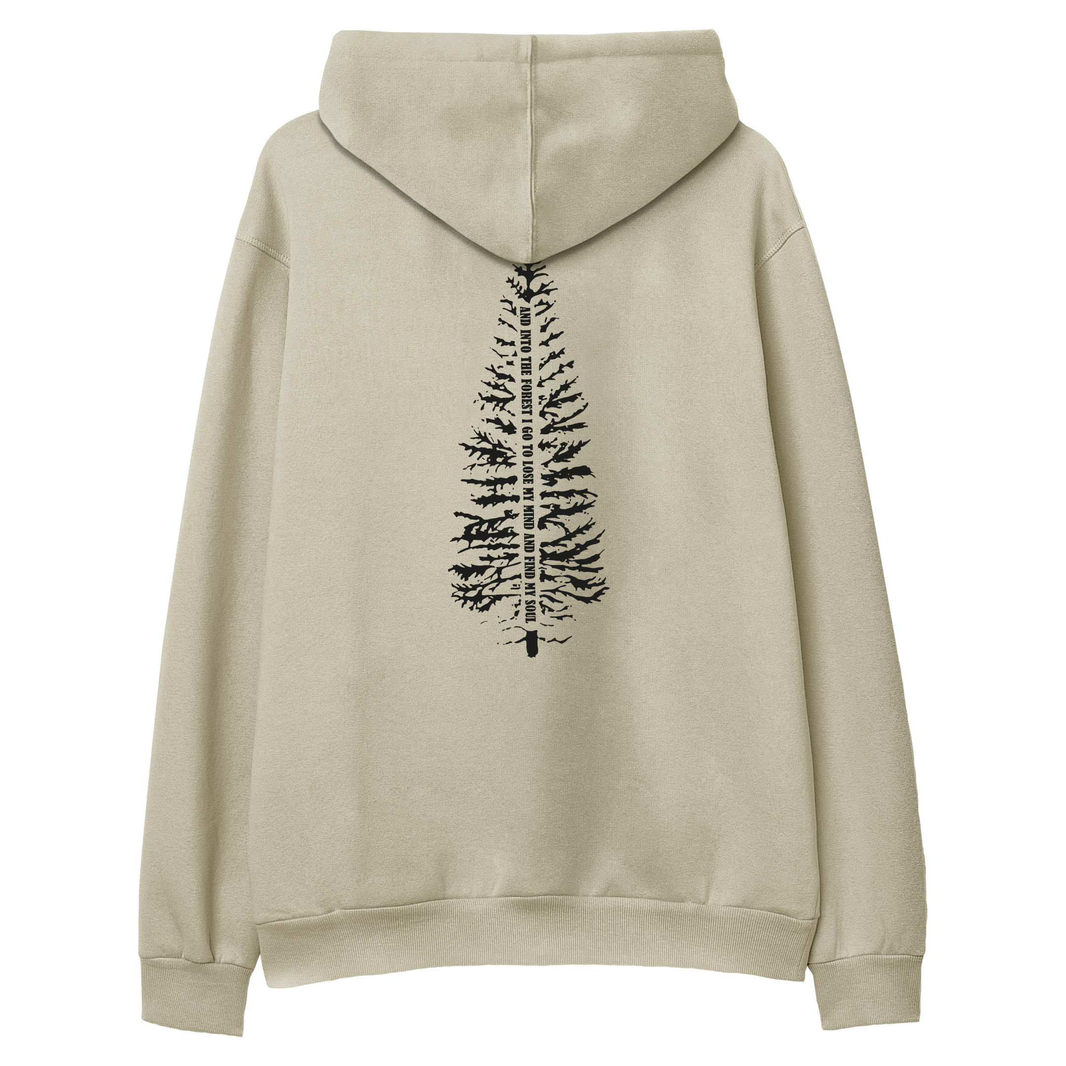 Ağaç Regular Hoodie