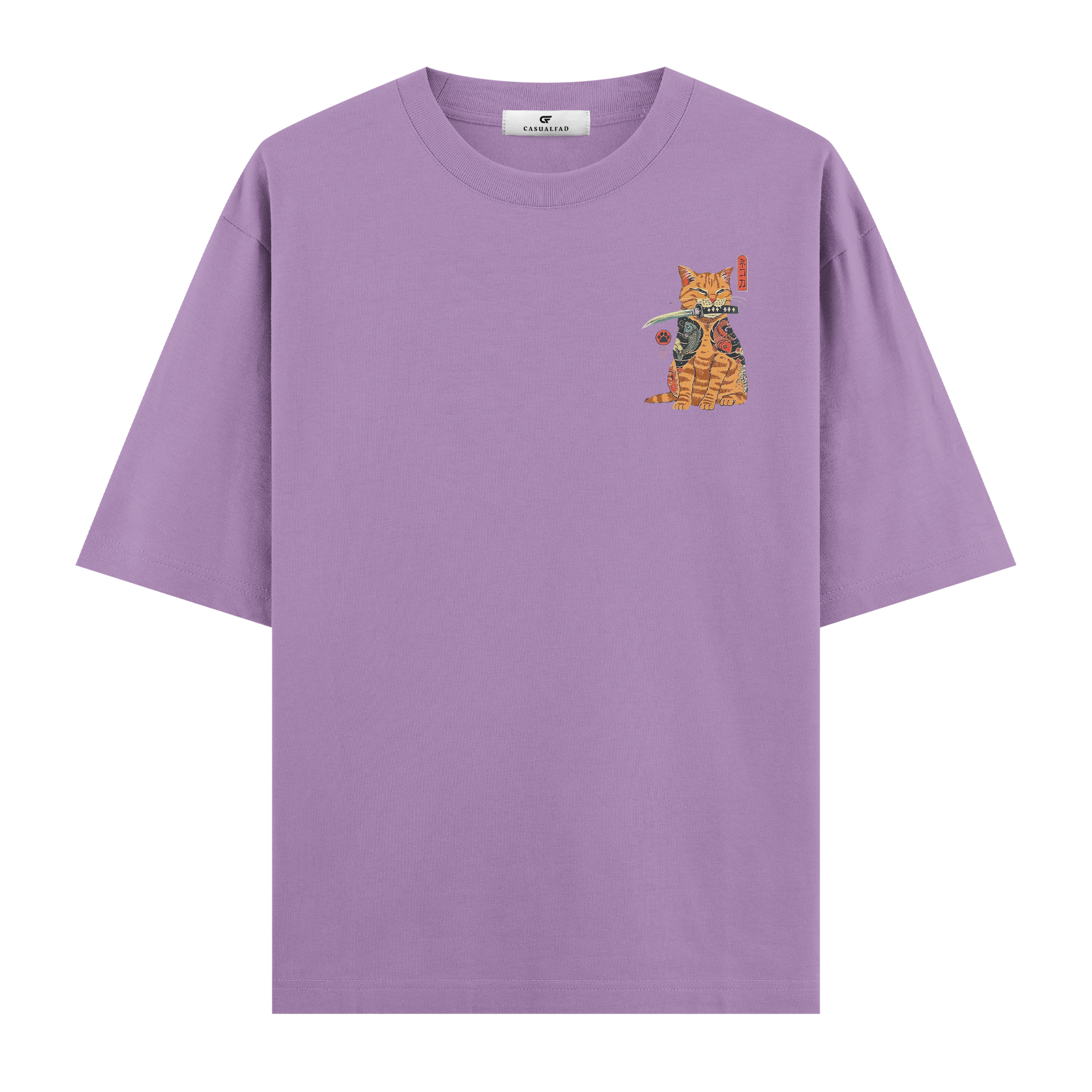 Ninja Cat Oversize T-Shirt