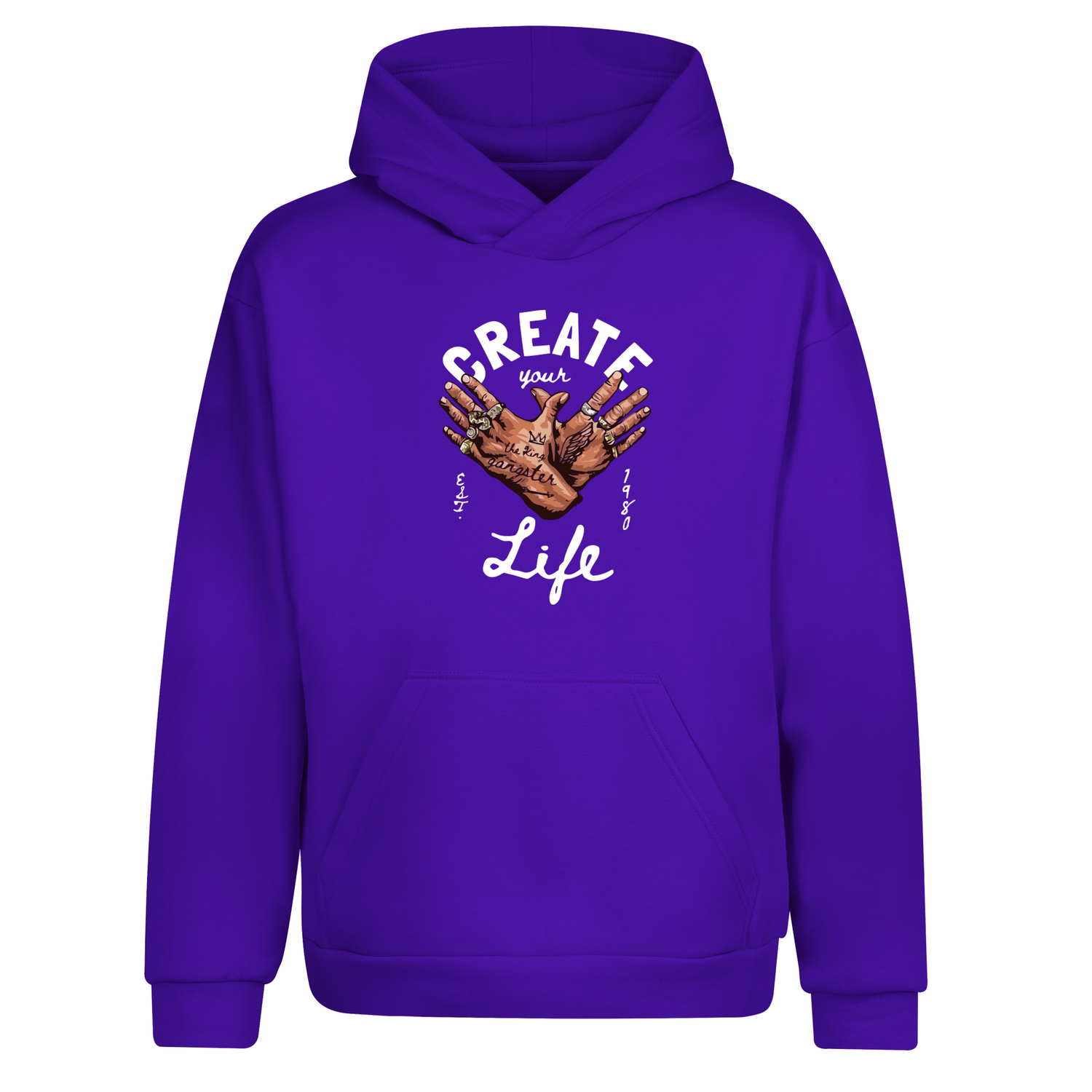 Create Life Oversize Hoodie