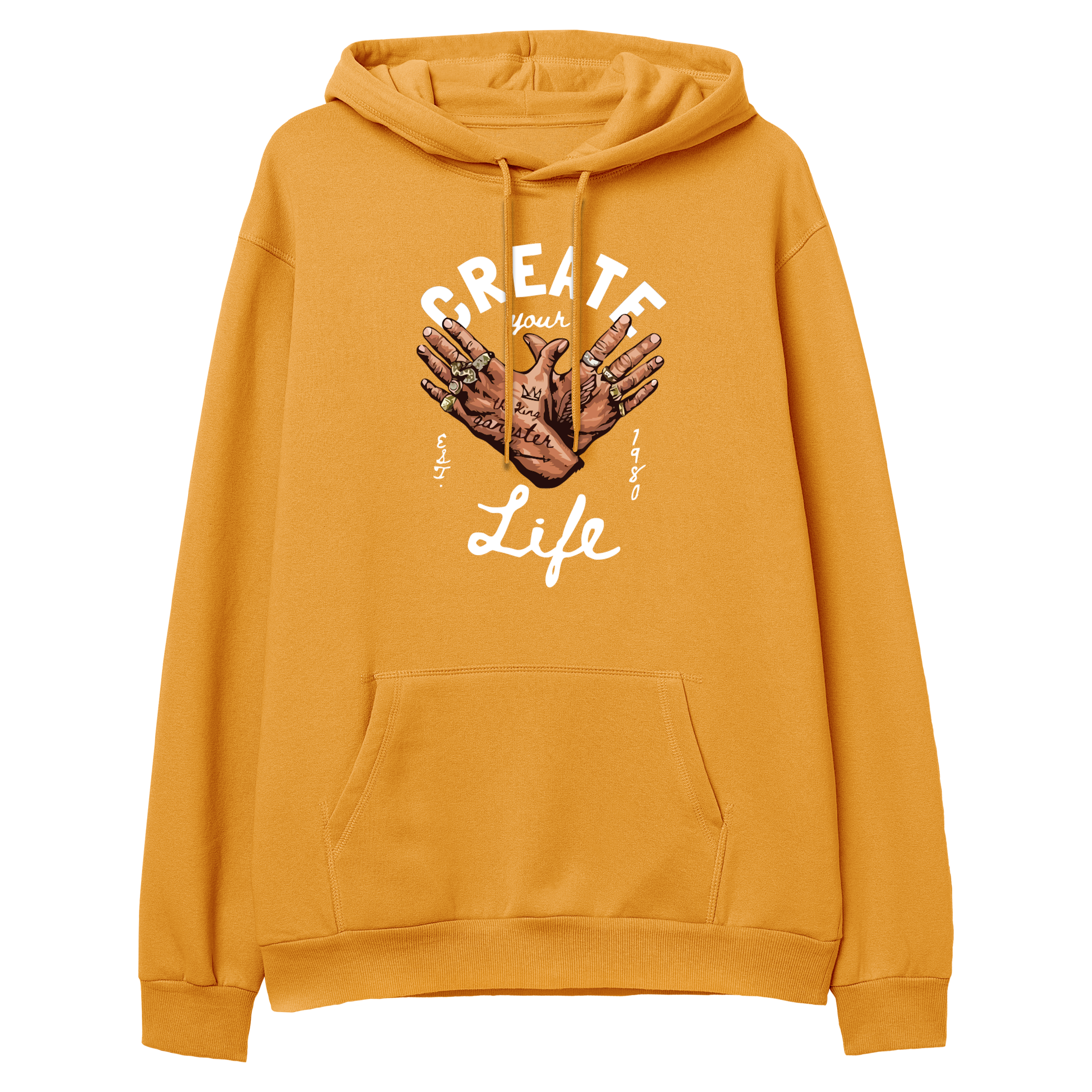 Create Life Regular Hoodie