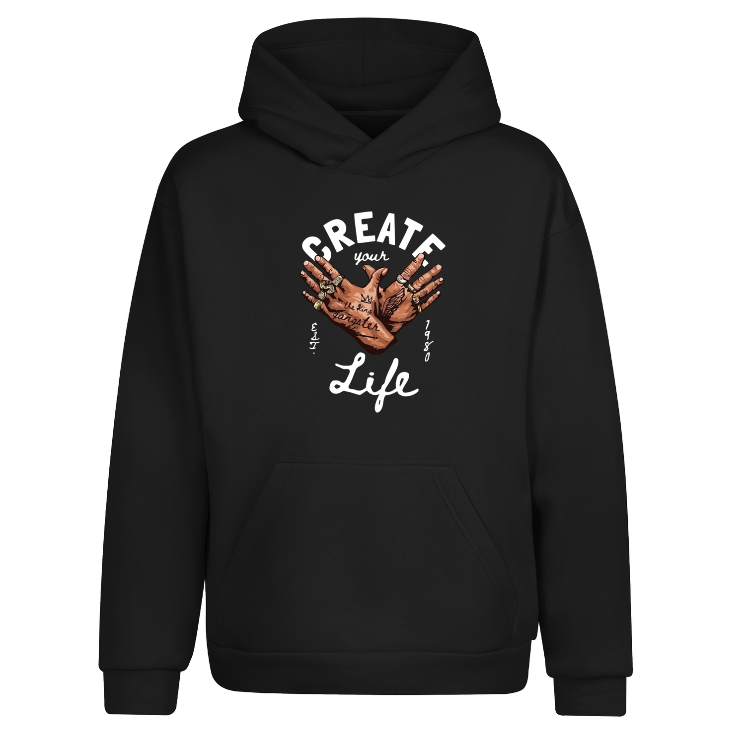 Create Life Oversize Hoodie