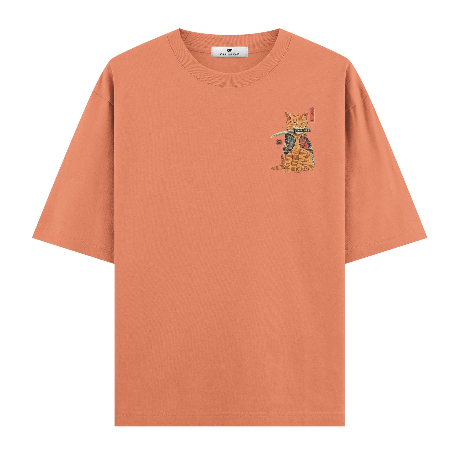 Ninja Cat Oversize T-Shirt