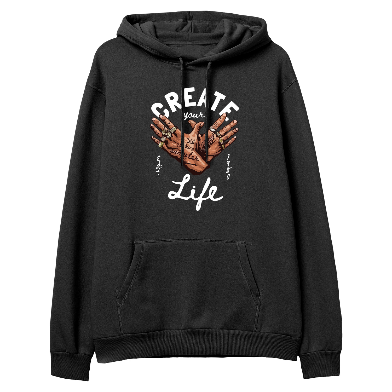 Create Life Regular Hoodie